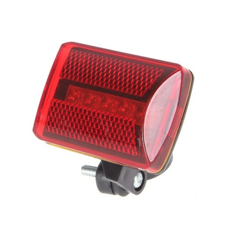 Bicicleta nueva cola luz para bicicleta de montaña 5 LED rojo de luz de advertencia de seguridad montar accesorios ciclismo luz de la motocicleta luz trasera de bicicleta ► Foto 1/5