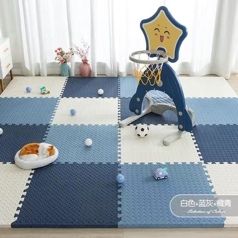 Juego de espuma EVA para bebés, 16 unids/lote, Puzzle Mat negro y blanco, baldosas de ejercicio entrelazadas, alfombra y suelo para cojín para niños 30*30*1cm ► Foto 1/6