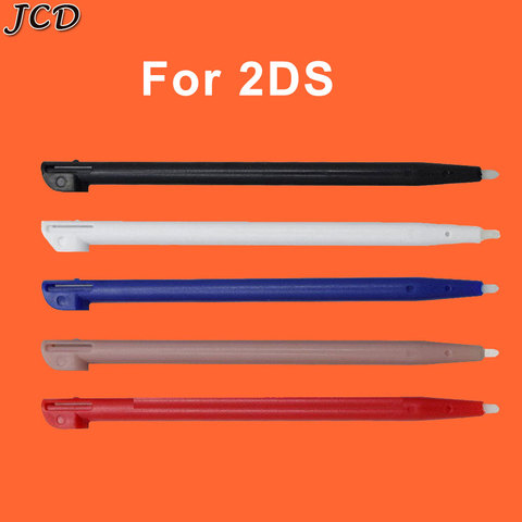 JCD Stylus de plástico bolígrafo para Pantalla táctil Nintendo 2DS juego consola táctil lápiz táctil de pantalla para Nintendo 2DS Negro Azul Rojo ► Foto 1/4