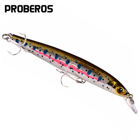 PROBEROS Japón pesca Minnow Señuelos de Pesca de 11,8 cm-4,6 