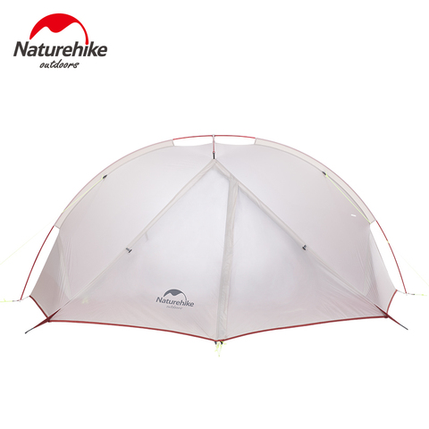 Naturehike-tienda de campaña Tagar ultraligera para dos personas, carpa de nailon 20D de un solo polo para exteriores, impermeable, 1,3 KG, no incluye huella ► Foto 1/5