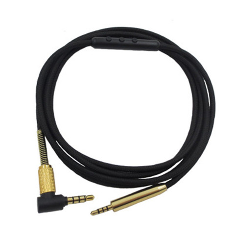 Cable de Audio de repuesto para auriculares Bose QC25, OE2, QC35, AKG, Y40, Y50, Y45, LIVE2, JBL, S700, 3,5mm, con micrófono ► Foto 1/6