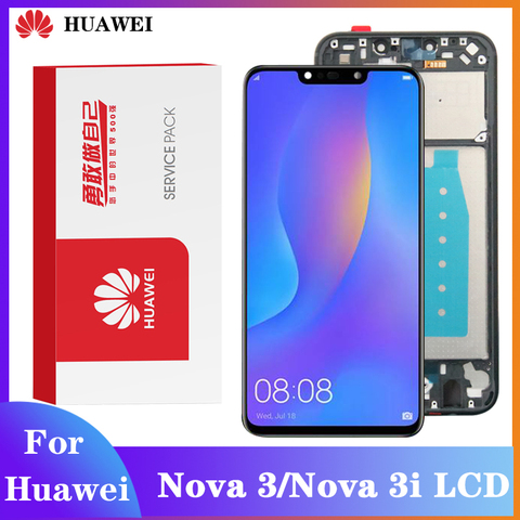 Pantalla Original para Huawei Nova 3i, montaje de digitalizador LCD, pantalla táctil aplicable a Huawei Nova 3, piezas de reparación de pantalla LCD ► Foto 1/4