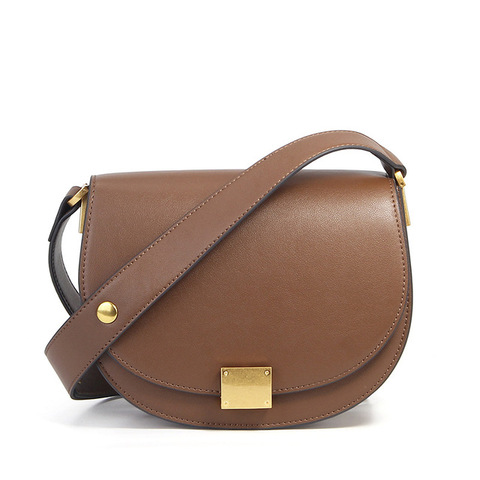 Bolso cruzado Retro de piel de vaca para mujer, bandolera de hombro, color marrón, gran oferta ► Foto 1/6