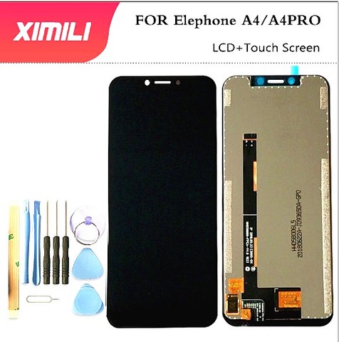 Elephone-pantalla LCD A4/A4 pro, 100% Original probado, montaje de digitalizador con pantalla táctil, accesorios de repuesto, A4 A4PRO + herramientas ► Foto 1/6