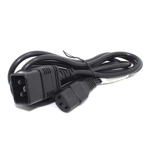 Cables de extensión UPS IEC C20 a C13, 2m, cable de alimentación de distribución PDU, conectar con C14 y C19 ► Foto 1/6