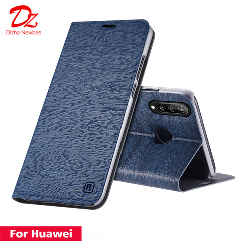 Funda magnética de cuero para Huawei P20 Lite, funda con tapa y soporte ► Foto 1/6