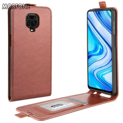 Redmi Note 9S-funda con tapa para Xiaomi Redmi Note 9 Pro Max, carcasa Vertical de piel con tapa para teléfono ► Foto 1/6