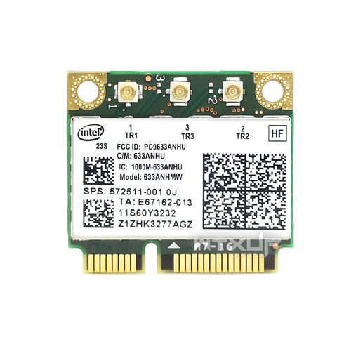 Doble banda 450Mbps 633ANHMW Mini PCI-e inalámbrico Wifi tarjeta de red para Intel 633AN 6300agn 60Y3233 para Lenovo X230 X220 T410 T420 ► Foto 1/3