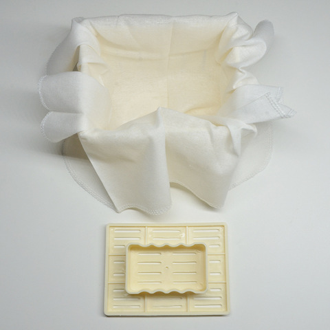 Molde de plástico para hacer Tofu, Kit de molde de prensado de soja con tela de queso, cocina casera, maquina para hacer Tofu ► Foto 1/5