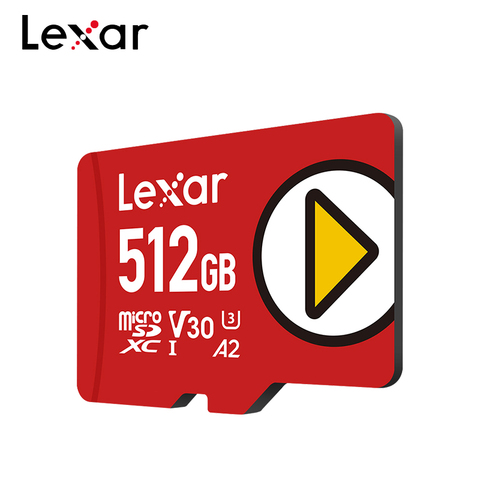 Original Lexar jugar tarjeta sd micro 128gb 256gb 512gb 1tb 150 MB/s tarjeta de memoria micro sd para consola de juegos portátil teléfono inteligente de la tableta ► Foto 1/6