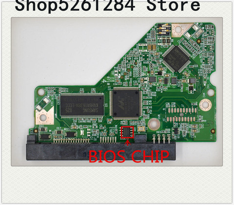 WD3200AAJS WD3200AAKS 5000AAKS HDD placa de circuito PCB 2060-701640-002 REV para WD 3,5 disco duro SATA de datos de reparación recuperación ► Foto 1/3