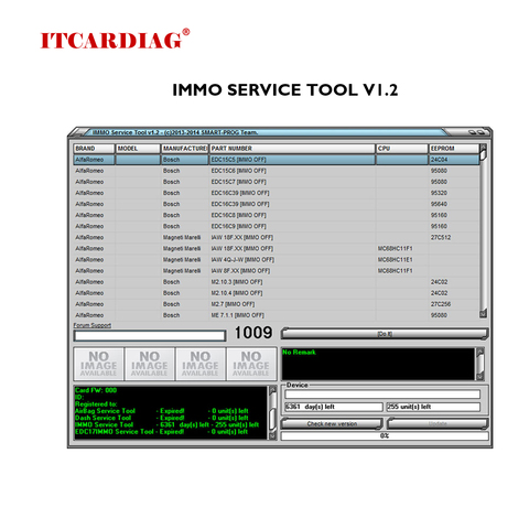 Herramienta de servicio IMMO Edc 17, V1.2, código PIN e Immo, funciona sin registro para alfaromo, Audi, BMW, Citroen, Fiat, 2022 ► Foto 1/1