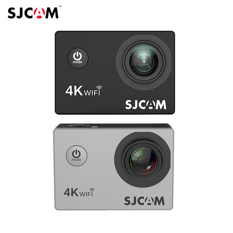 Más SJCAM SJ4000 Acción de Aire Cámara Full HD Allwinner 4K 30FPS WIFI 2,0 'pantalla Mini casco cámara de DV del coche impermeable Sport Cam ► Foto 1/6