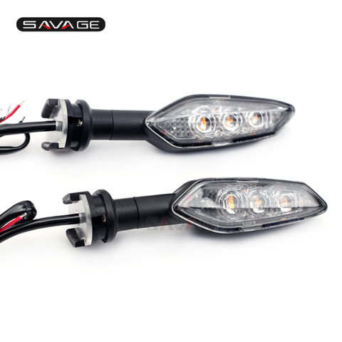 Luz LED de intermitente para motocicleta YAMAHA YZF R15 R25 R3 R125 MT-25 MT-03 MT15 MT-15 m-slaz 150 ► Foto 1/6