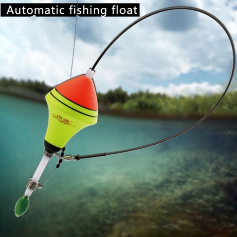 Flotador de pesca automático portátil, accesorios de pesca, juego de Bobber de pesca rápida, dispositivo de flotación de pesca ► Foto 1/6