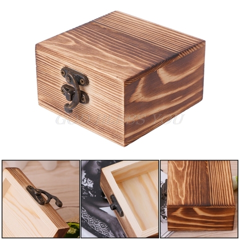 Caja de madera Vintage con bisagras ► Foto 1/5