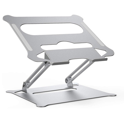 Soporte ajustable de aleación de aluminio para ordenador portátil, plegable, para Notebook, MacBook, refrigeración, antideslizante ► Foto 1/6