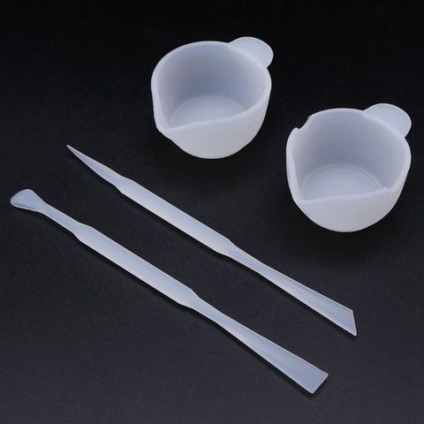 Moldes de silicona para mezclar, herramientas de resina epoxi, tazas de medición reutilizables, palo de fabricación de joyas, accesorios hechos a mano, de 3 a 4 Uds. ► Foto 1/6