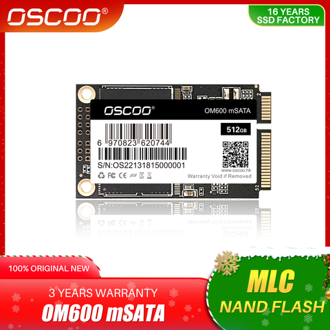 OSCOO SSD mSATA 128GB 256GB 512GB para Ultrabooks de escritorio del ordenador portátil SSD de 1TB SSD 500GB 240GB 120GB ► Foto 1/6