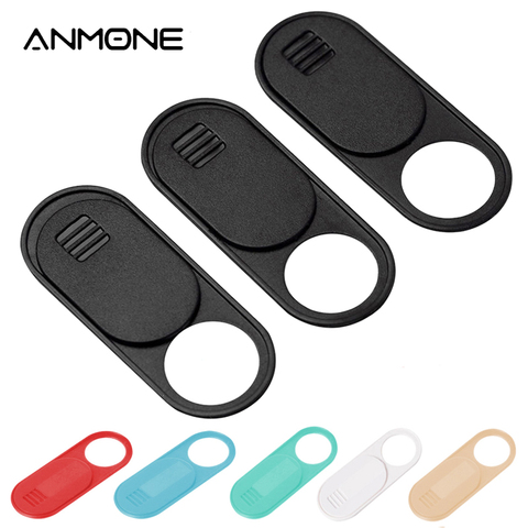 ANMONE-funda protectora para cámara web cubierta de privacidad para lentes de computador móvil, antifisgones, deslizante para obturador ► Foto 1/6