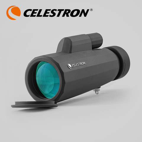 -Telescopio CELESTRON Monocular con Zoom, prismáticos de 93/1000m de largo alcance, IP7, impermeable, para deportes al aire libre, para acampar ► Foto 1/6