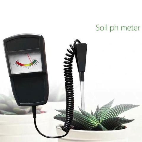 Puntero de Detector de PH del suelo, probador de tipo, sonda del Sensor, instrumento de medición de acidez de jardinería, herramienta de prueba para plantas de jardinería Cr ► Foto 1/5