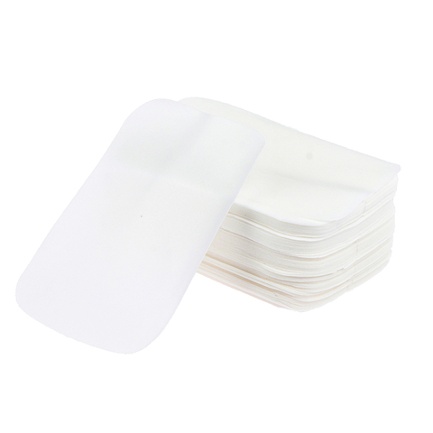 Mini láminas aromáticas desechables para jabón, caja de papel para jabón espumoso, 100x5,6 cm, 20 piezas/50/3,6 unidades ► Foto 1/6