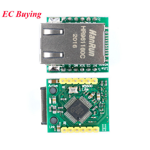 USR-ES1 W5500 SPI a LAN Módulo de red Ethernet TCP IP STM32 interfaz 3,3 V 5V para Arduino WIZ820io RC5 de Internet de las cosas ► Foto 1/6
