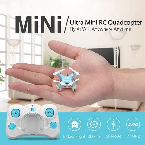 Cheerson CX-STARS más pequeño del mundo Drone 2,4 Ghz 4CH 6 ejes Mini rollo 360 RC Drones de mano de bolsillo a RC helicóptero para el regalo de los niños ► Foto 1/6