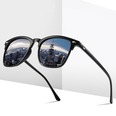Nuevas gafas de sol polarizadas clásicas Vintage para hombre, gafas de sol antirreflectantes para hombre, gafas de sol para exteriores, gafas de moda Uv400 ► Foto 1/6