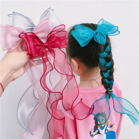 Conjunto de 2/3 Uds. De lazos de encaje de colores bonitos para niños, pinzas de adorno para el cabello, pasadores adorables para niñas, horquilla para cabello para niños, accesorios ► Foto 1/6