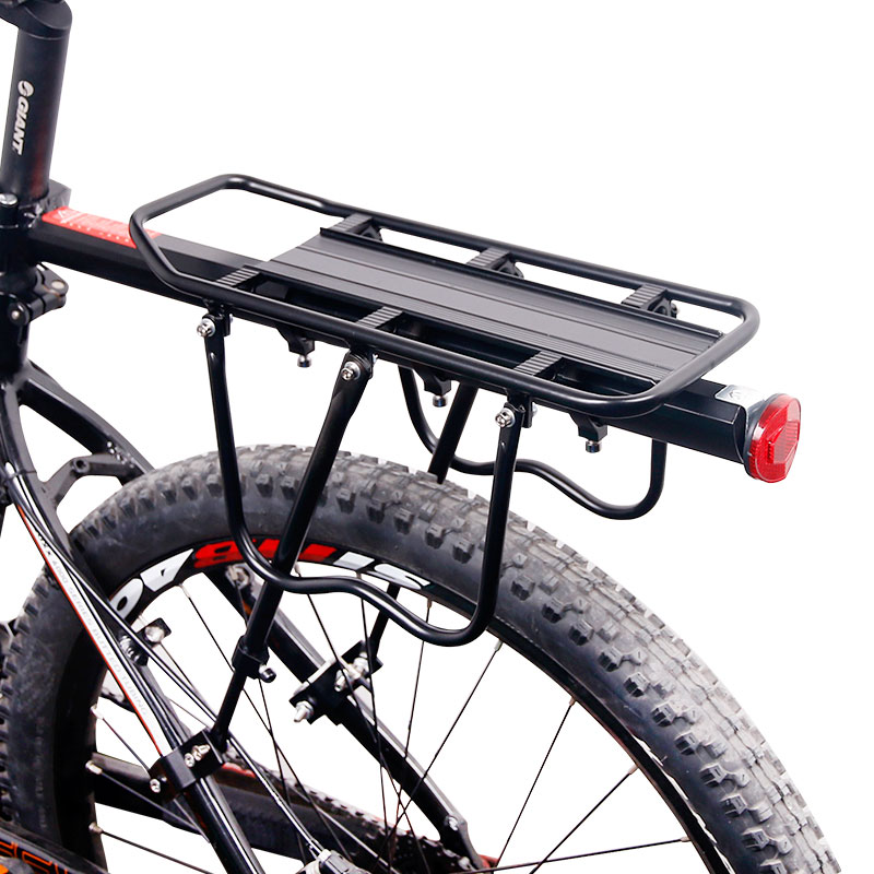 BicycleStore Portabicicletas trasero, equipaje de bicicleta, portaequipajes  de carga, accesorios de ciclismo, equipo de liberación rápida, aleación de