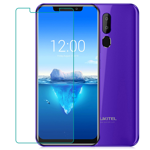 Para Oukitel C10 C11 C12 Pro Plus K5000 K6000 K10000 templado Protector de vidrio 9H pantalla cristal Protector cubierta de película ► Foto 1/6