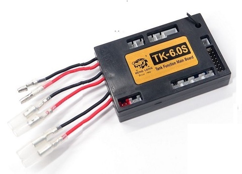 Henglong 1/16 2,4G R/C/tanque de 6,0/6,1 S versión de controlador de radio + 6,0 S/6,1 S versión 2,4G receptor/Tablero Principal ► Foto 1/5