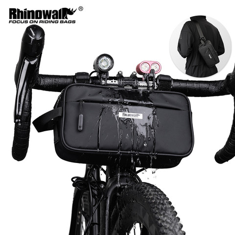 Rhinowalk-Bolso para manillar impermeable para bicicleta, multifunción, bolso de hombro portátil, accesorio para bicicleta, 2022 ► Foto 1/6