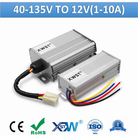 XWST-Convertidor de CC aislado, fuente de alimentación de convertidor Buck de reducción, 40-135v, 48v, 60v, 72v, 90v, 110v, 120v a 12v ► Foto 1/6