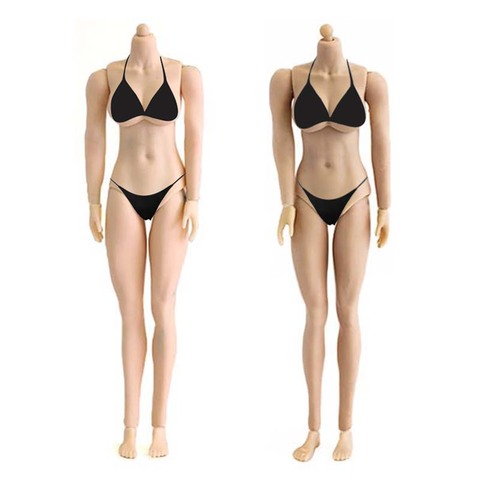 Muñeca de cuerpo femenino de 5 pulgadas a escala 1/12, modelo de cuerpo de acero sin costuras, Flexible, esqueleto para figuras de acción de juguete, colección de 12,5 cm ► Foto 1/5