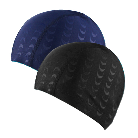 Gorro de natación de tela de piel de tiburón, gorros con orejas de tiburón, protección para piscina, gorros de baño de nailon, unisex ► Foto 1/6