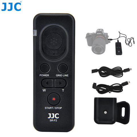 JJC Multi-función de mando a distancia para Sony Alpha a6500 a6300 a6000 A99II A99 A77 A65 CX510 etc cámaras reemplazar RM-VPR1 ► Foto 1/6