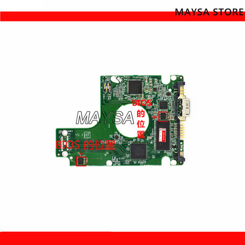 HDD PCB USB 3,0/2060-771961-001 REV A ,2060-771961-001 REV B / 771961-F01 , 771961-101 , 771961-G01 /WD5000BMVW WD10JMVW ► Foto 1/2