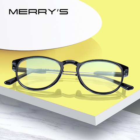 MERRYS-Gafas de ordenador para mujer, lentes de bloqueo de rayo de luz azul, S2181FLG ► Foto 1/6