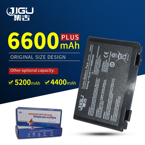 JIGU batería de portátil para Asus K50AB K70 A32-F52 F82 K50I K60IJ K40 K40in K50 K50in K50ab K42j K51 K60 K61 K70 P81 X5A X5E ► Foto 1/6
