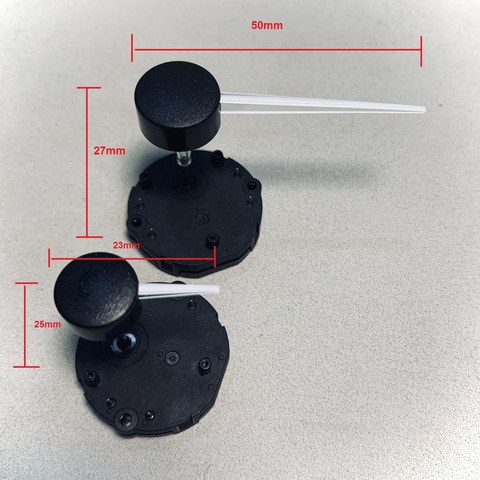 Medidor de instrumento para coche, puntero de eje transparente estándar, guía de luz, clúster, 23mm/50mm, 1 ud. ► Foto 1/2