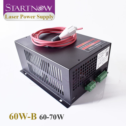 Startnow-fuente de alimentación láser 60W-B con puerto de red 70W PUS MYJG-60 110V 220V para piezas de máquina cortadora de grabado láser CO2 ► Foto 1/6