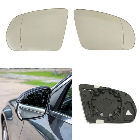 Espejo retrovisor para mercedes-benz Clase C E S GLC W205 W222 W217 W213 W238 GLC 2015, ángulo amplio, blanco, lado izquierdo y derecho ► Foto 1/5