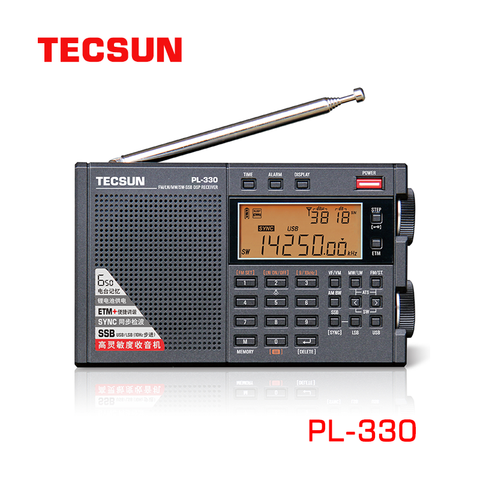 Tecsun-receptor de Radio PL-330 Original, radio FM/MW/SW/LW de todas las bandas, portátil, con batería de BL-5C ► Foto 1/6