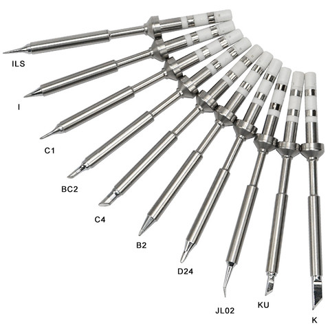 Puntas de pistola para soldar TS100, repuesto sin plomo, varios modelos de punta de soldador eléctrico, K KU I D24 BC2 C4 BC3 C1 ILS ► Foto 1/6