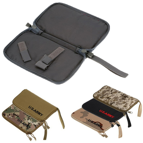 Bolsa de pistola táctica Airsoft, bolsa compacta, portátil, mediana, de mano, Cary, equipo de caza ► Foto 1/6