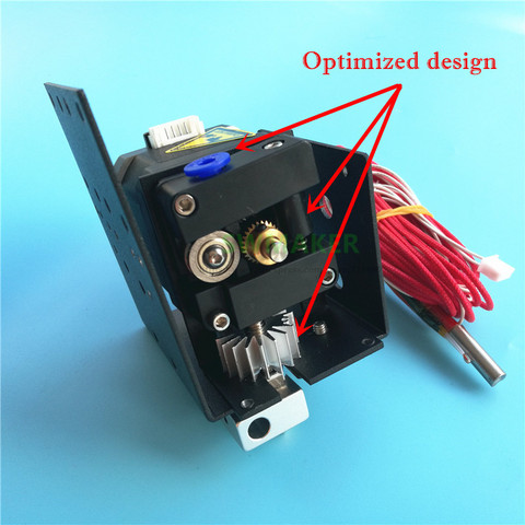 Reprap-kit de extrusora de impresora 3D Prusa i3 Anet A8 plus, con boquilla de motor de 0,4mm, extrusión de un solo cabezal, 1,75mm, actualizado ► Foto 1/4